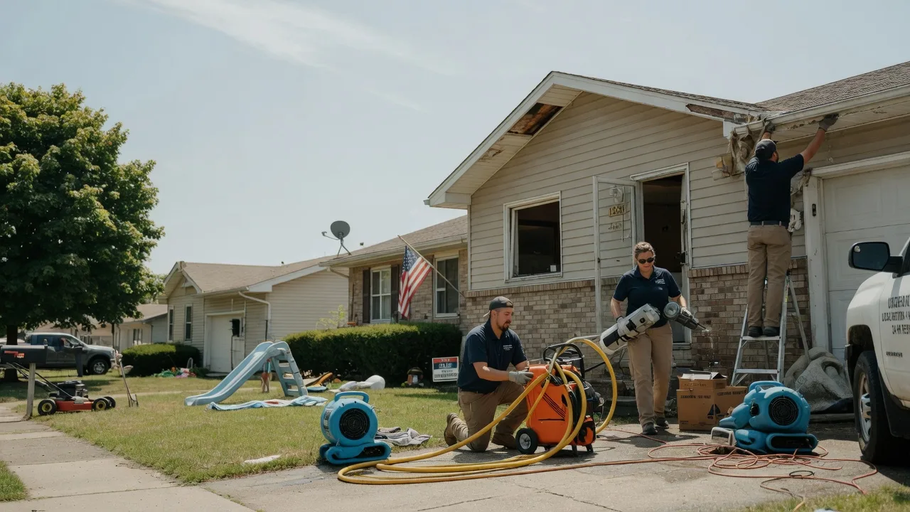 Water Damage Restoration in Rossiter, PA near me